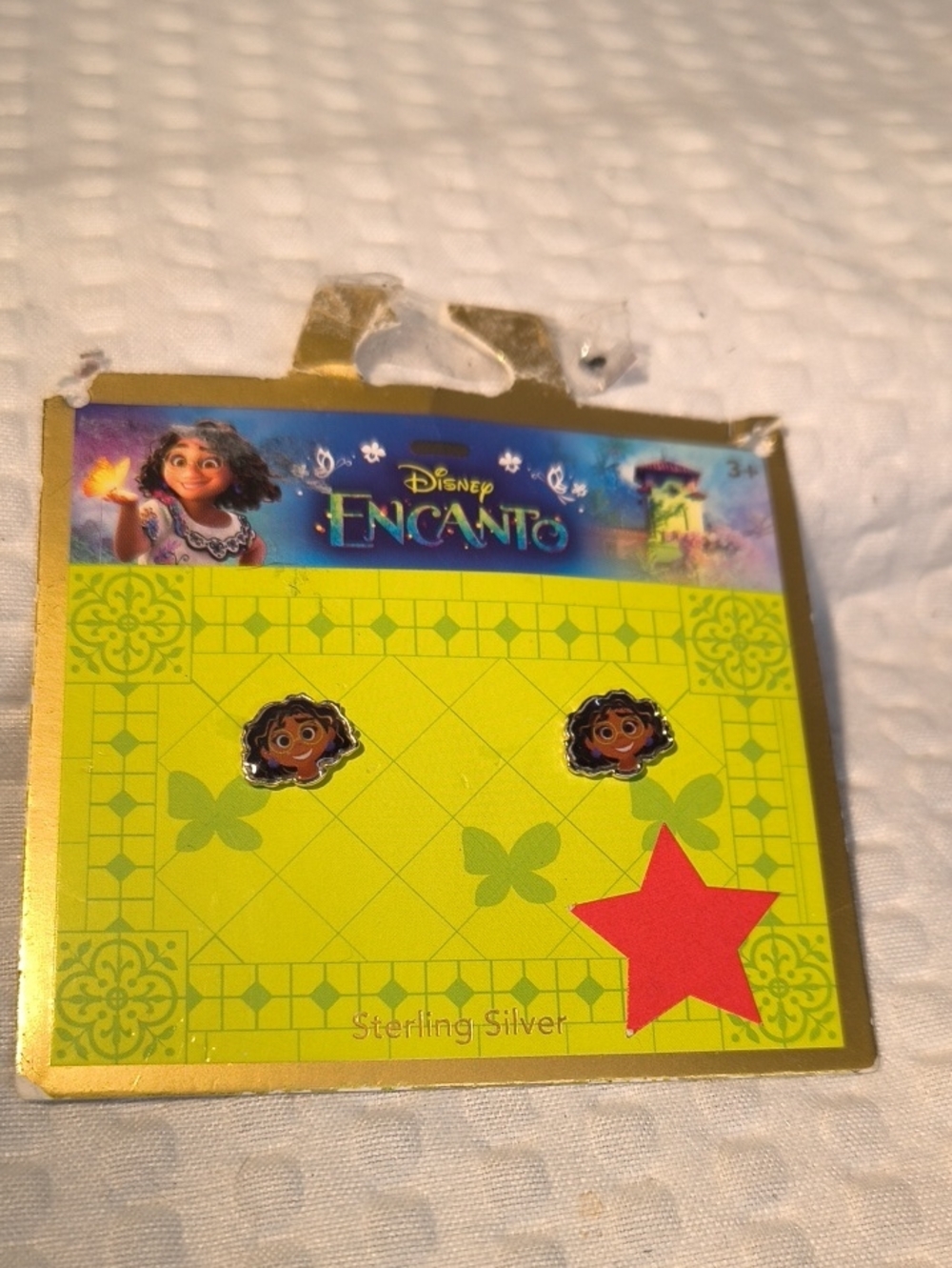 Disney Encanto Mirabel Sterling Silver Stud Earrings